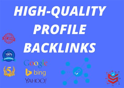 High Quality Profile Backlinks High Authority Web 20 Profile Links