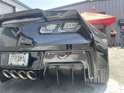 Ivan Tampi Customs Xik Carbon Fiber Rear Deck Wing Series Ii C7