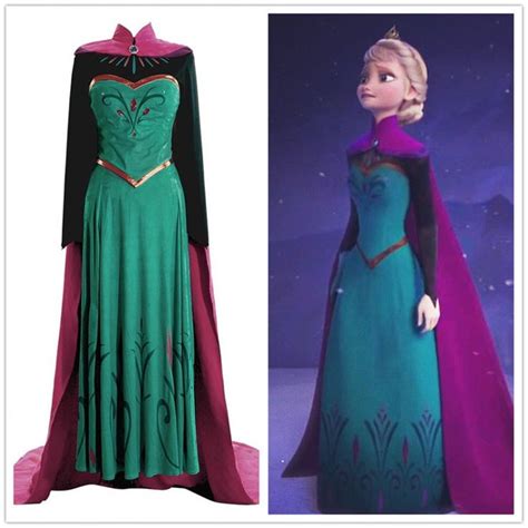Disney Movie Frozen Elsa Dress Costume Frozen Elsa Dress Costume