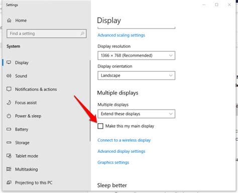 Setting Up Two Displays In Windows 10 Acc Service Desk