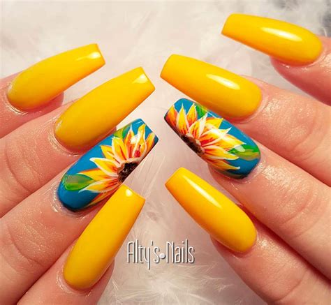 Best Yellow Nail Art Designs For Summer 2019 Stylish Belles Yellow