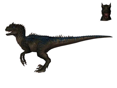 Alloraptor Side Mundo Jurássico Dinossauros Animais Pré Históricos