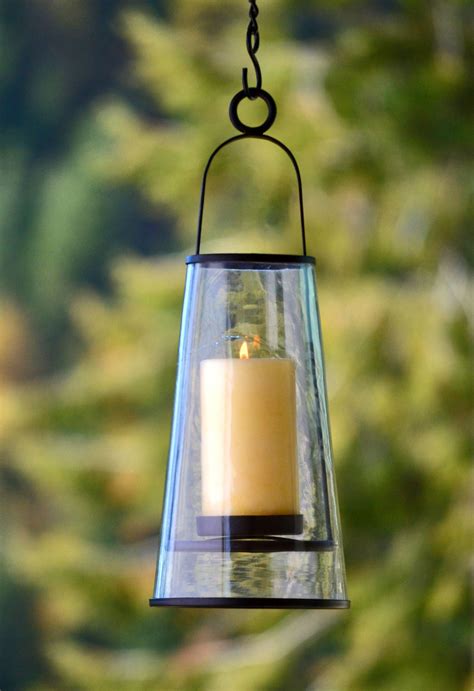 These gorgeous star candle holders are amazing. H Potter, Hanging Glass Candle Lantern, Large, Rustic ...