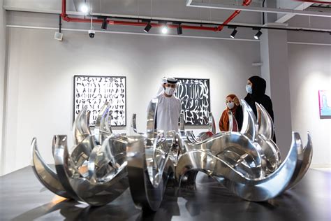 Dubai Culture Celebrates Emirati Art Visits ‘squaring The Circle