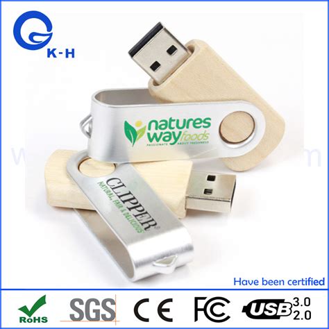Engrave Logo Oem Bamboo Stick Usb Flash Memory Drive China Usb Disk