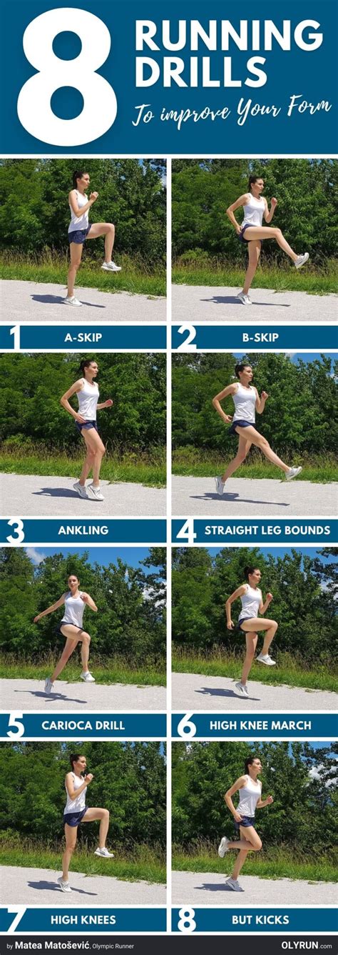 Top 8 Running Drills To Improve Your Form Video Olyrun