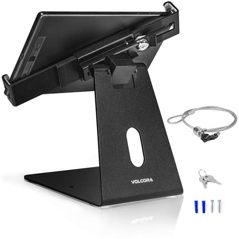 Anti Theft Lockable Ipadtablet Stand With Cable Lock Volcora