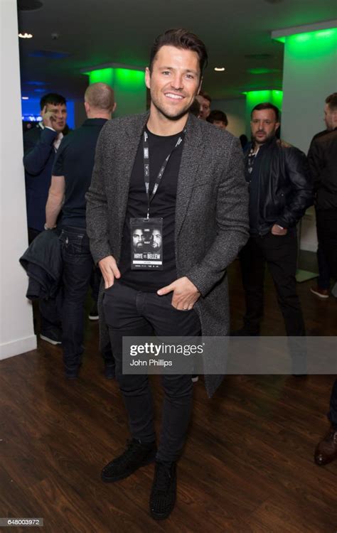 Mark Wright Attends The David Haye Vs Tony Bellew Fight At The O2
