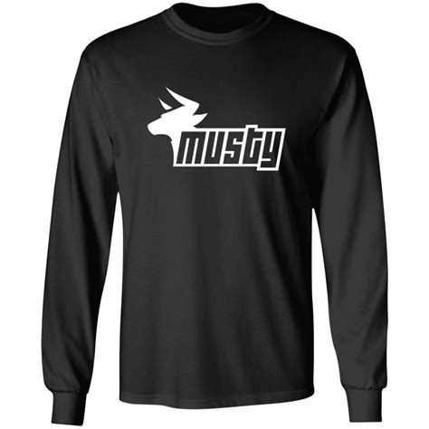 Musty Merch A Musty Cow Black Hoodie Sweatshirt Tiotee