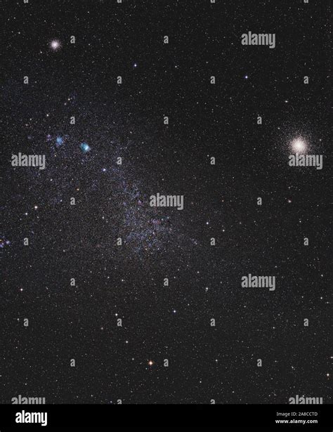 The Small Magellanic Cloud Smc And The Nearby Large Globular Cluster