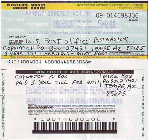 A western union money order is a lot like a check, except that you pay for it upfront. Pin on Pay stubs