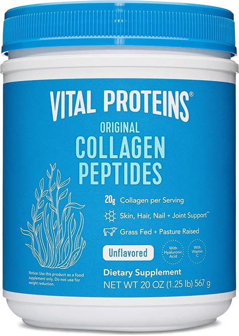 Buy Vital Proteins Collagen Peptides Powder With Hyaluronic Acid And