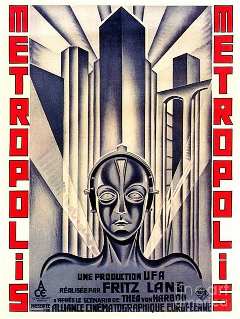 Fritz Lang Metropolis 1927 German Science Fiction Drama Film