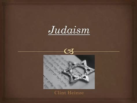 Ppt Judaism Powerpoint Presentation Free Download Id2314582