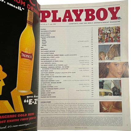 Playboy Magazine July Jennifer Rovero Centerfold On Ebid United States