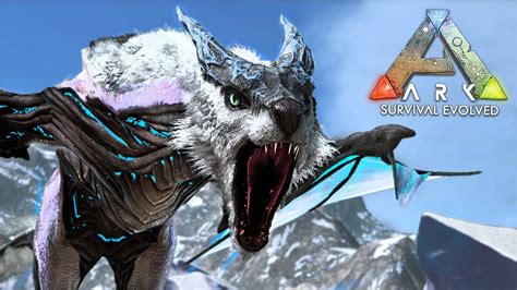 Ark Survival Evolved Ice Dragon Managarmr Taming Ark Extinction