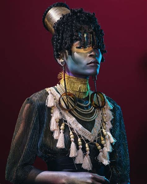 Afro Futurism Photography Paulmsam Hair And Makeu Afrofuturism Art