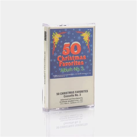 50 Christmas Favorites Album No 3 Cassette Tape