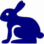 Rabbit Navy Easter Icon Icons Animal Custom
