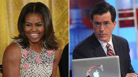 Michelle Obama Gives Stephen Colbert Advice For The Next First Spouse