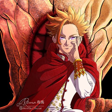 Arthur Pendragon Nanatsu No Taizai Anime Nanatsu Personagens De Anime