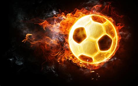 3840x2400 Football Soccer Fire Ball 4k 4k Hd 4k Wallpapers Images