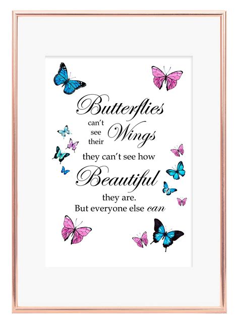 Butterfly Picture Inspiring Wall Art For Gallery Wall Etsy
