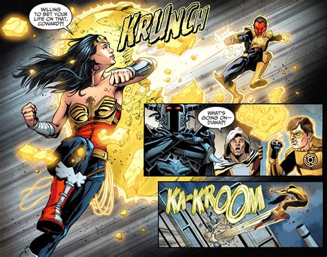 Wonder Woman Vs Sinestro Injustice Gods Among Us Comicnewbies