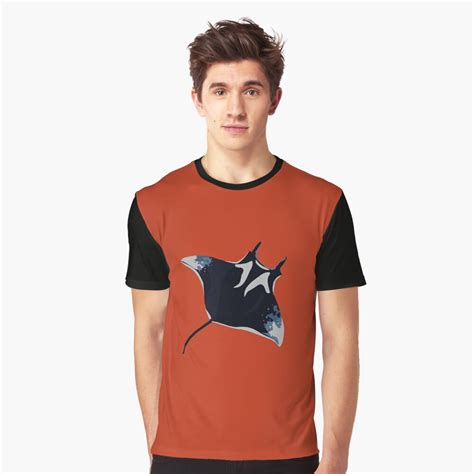 Second Manta Ray T Shirt For Sale By Twimarts Redbubble Ray Graphic T Shirts Shark