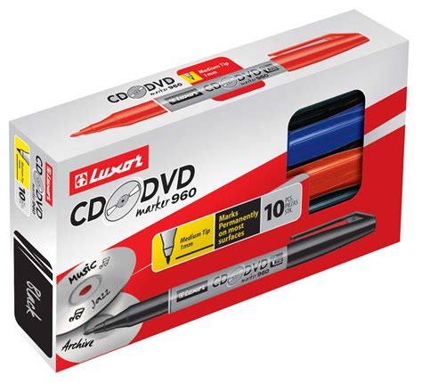 Cd And Dvd Marker 960 Luxor Pens