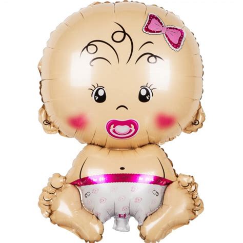 Folienballon Baby Mädchen Rosa 50 Cm Geburt Themen Anlässe