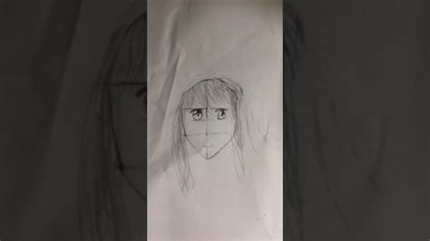 Me Trying To Draw An Anime Girl Ugly Youtube