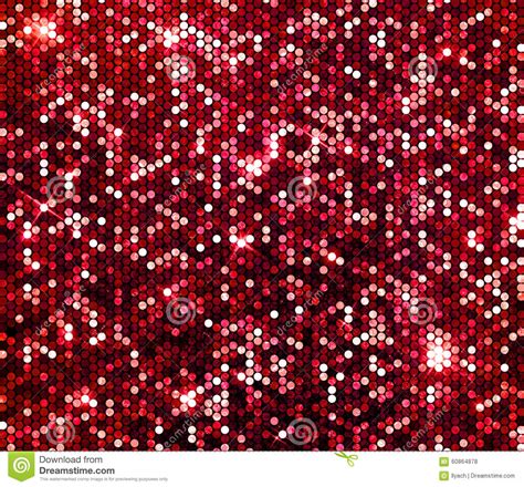 Red Sparkle Glitter Background Glittering Sequins Wall Stock