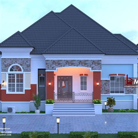 5 Bedroom Bungalow Rf 5001 Nigerian Building Designs 306