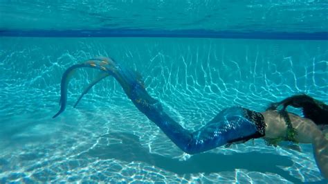Gsr Spots A Mermaid In The Pool Youtube