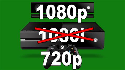 Xbox One Supports Only 1080p Or 720p Resolutions No 1080i
