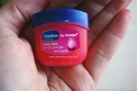 The product has a strong rosy. Review: Vaseline Lip Therapy Rose Lips — Shanty Huang