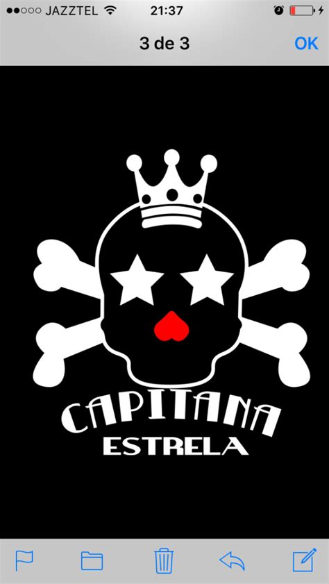 Capitana Estrela Camiseta Capitana Estrela