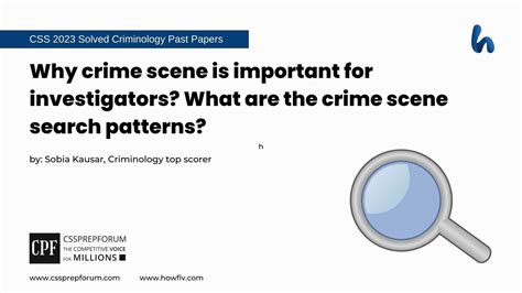 Define Why the crime scene is important for investigators