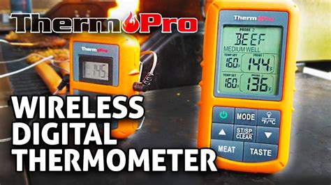 Thermopro Wireless Digital Thermometer Review Youtube