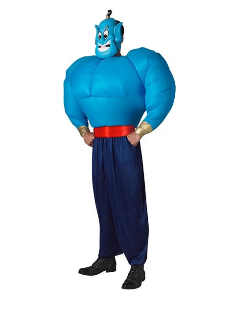 Genie Inflatable Costume For Adults Disney Aladdin Costume World Nz
