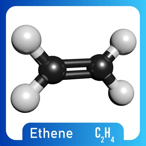 Ethene 3d Model Ethylene C2h4 3d Model 5 3ds Obj Unknown Max