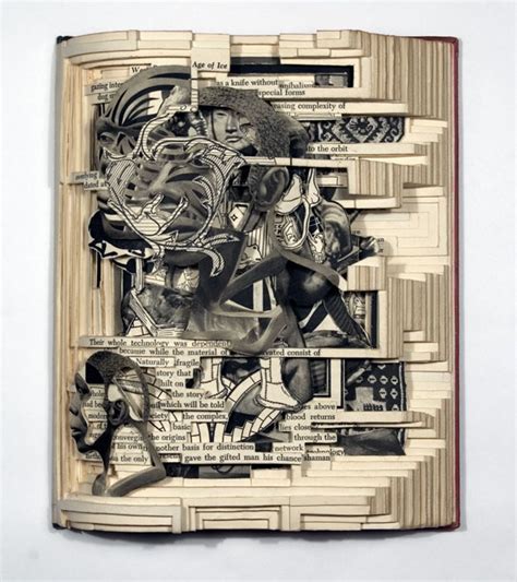 Turning Text Into Art Intricately Altered Books By Brian Dettmer If