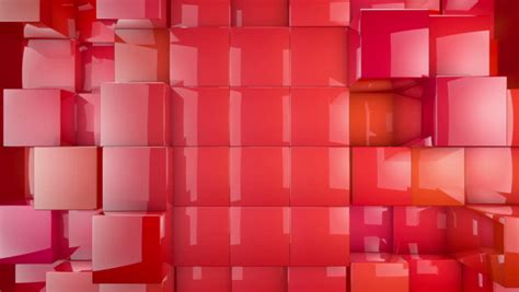 Abstract Background Of Color Cubes Abstract Background Loop Created