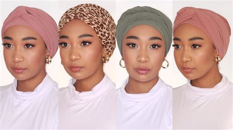 4 Easy Turban Headwrap Tutorial No Pins Shes Mishka South African Youtuber Youtube