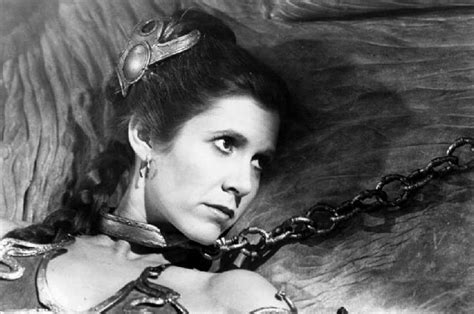 Star Wars Carrie Fisher As Princess Leia Star Wars Sexy Leia