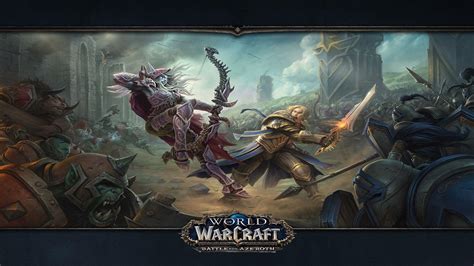 World Of Warcraft Battle For Azeroth Wallpapers Wallpaper Cave
