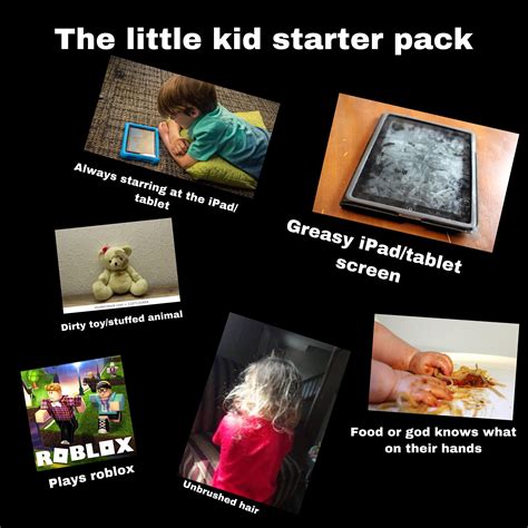 The Little Kid Starter Pack Rstarterpacks