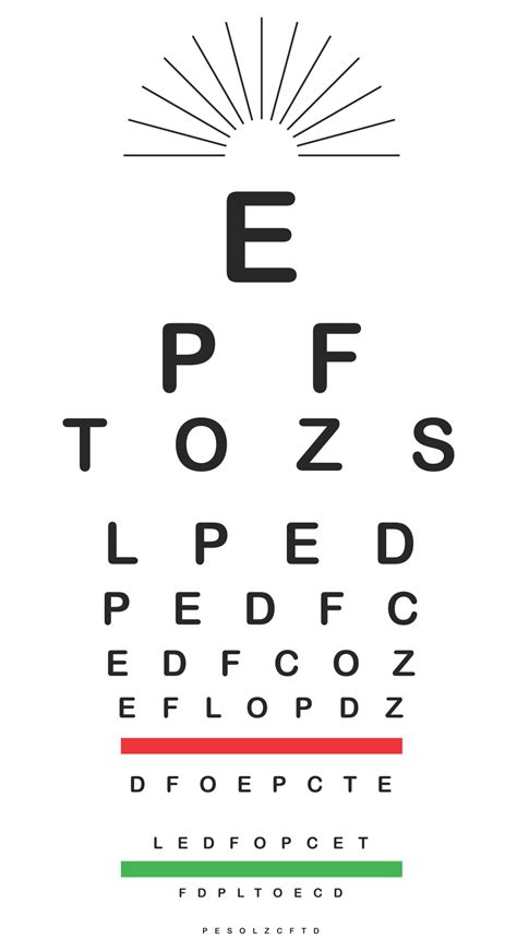 School Health Kids Health Eye Chart Printable Eye Health Facts Eye