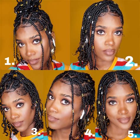 Who said mini braids aren’t cute? Natural Hair Flat Twist, Natural Hair